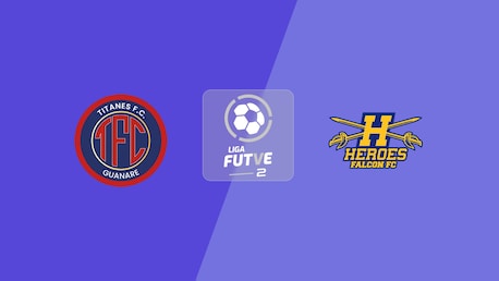 Titanes FC - Héroes de Falcón | Liga FUTVE 2 - 2025 | Spiel in voller Länge