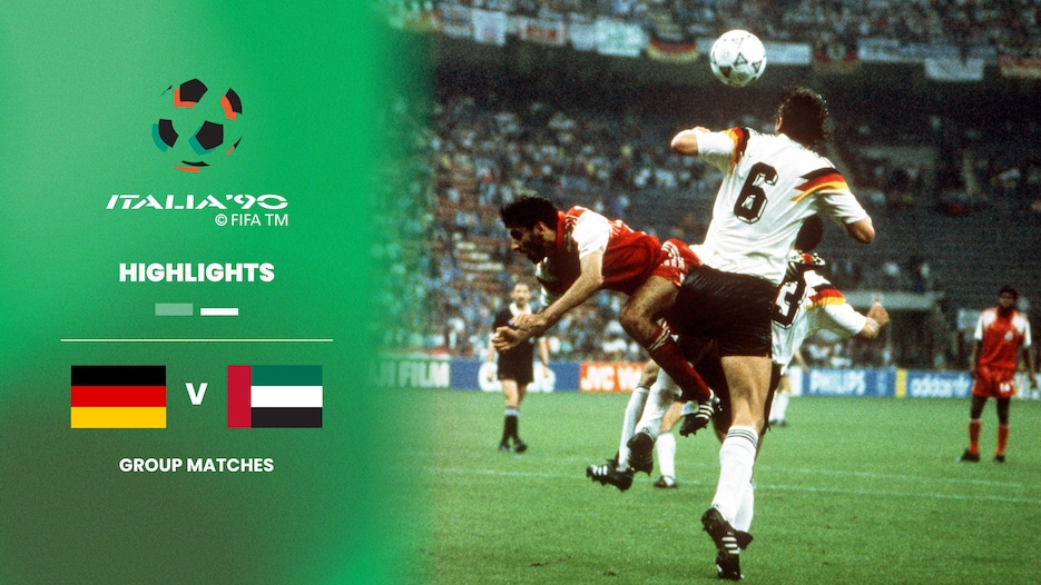 República Federal de Alemanha x Emirados Árabes Unidos | Grupo D | Copa do Mundo da FIFA Itália 1990 | Melhores momentos
