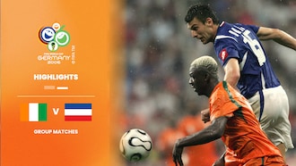 Costa de Marfil vs Serbia y Montenegro