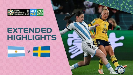 Argentina v Sweden | Group G | FIFA Women's World Cup Australia & New Zealand 2023™ | Extended Highlights