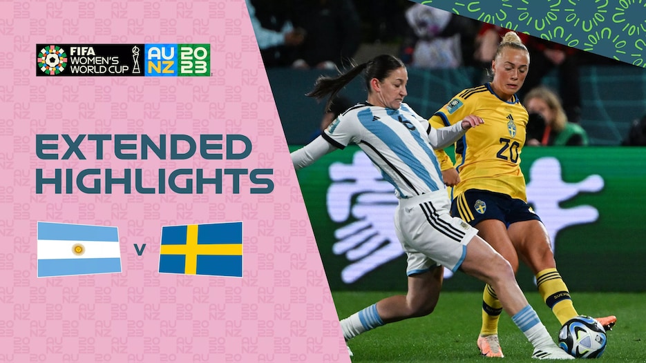 Argentina v Sweden | Group G | FIFA Women's World Cup Australia & New Zealand 2023™ | Extended Highlights