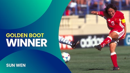 Sun Wen | Bota de Oro | Copa Mundial del Fútbol Femenino de la FIFA EE UU 1999™