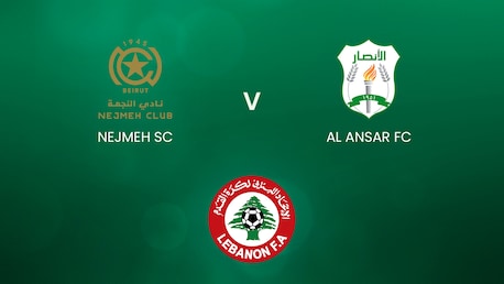Nejmeh SC - Al Ansar FC | Finale | Lebanese Super Cup 2024 | Spiel in voller Länge