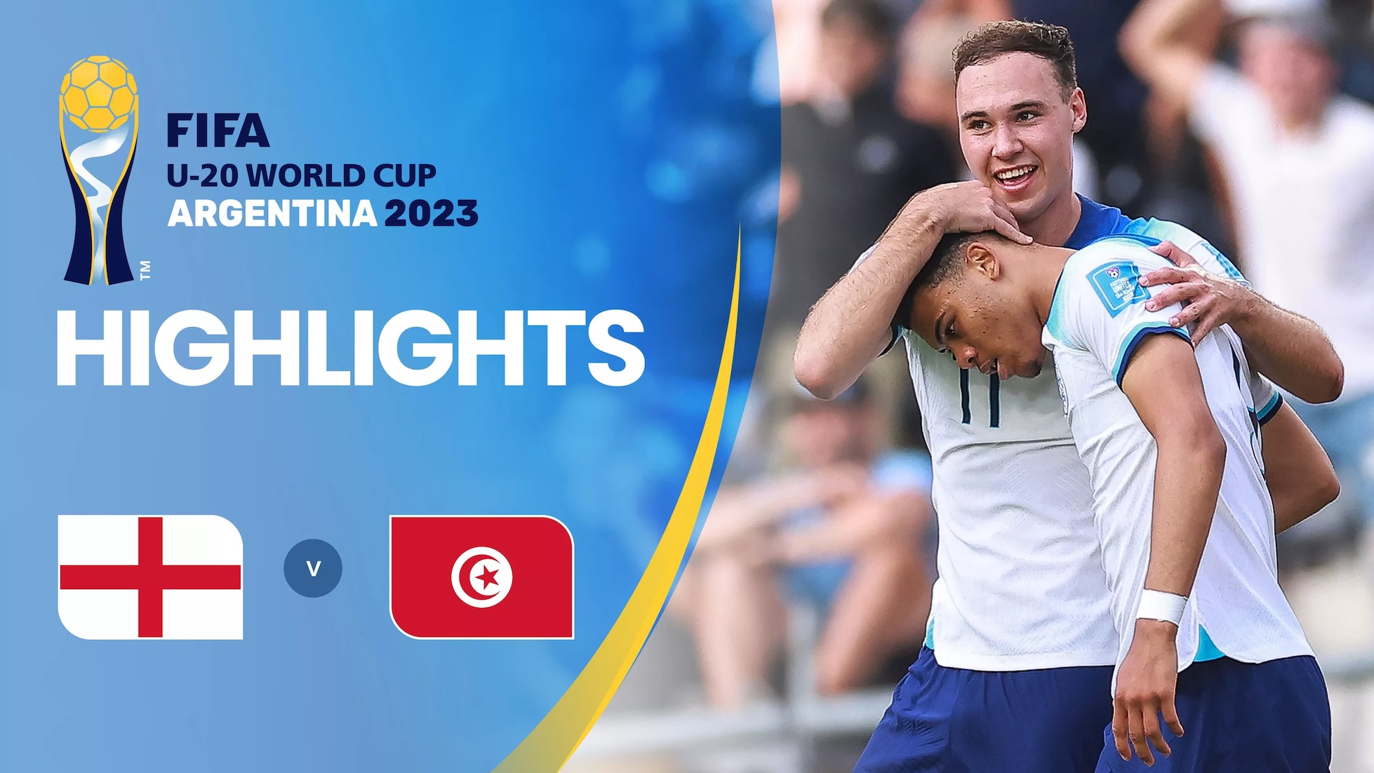 England - Tunesien | Gruppe E | FIFA U-20-Weltmeisterschaft Argentinien 2023™ | Highlights