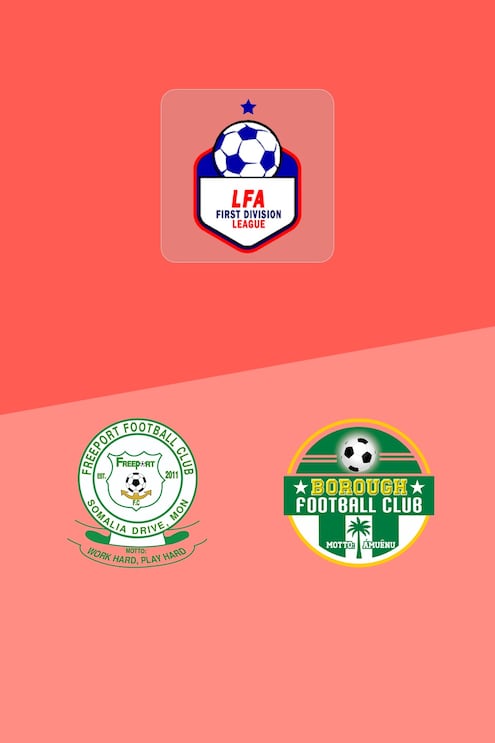 Freeport FC - Borough FC | LFA First Division League 2025/26 | Match complet