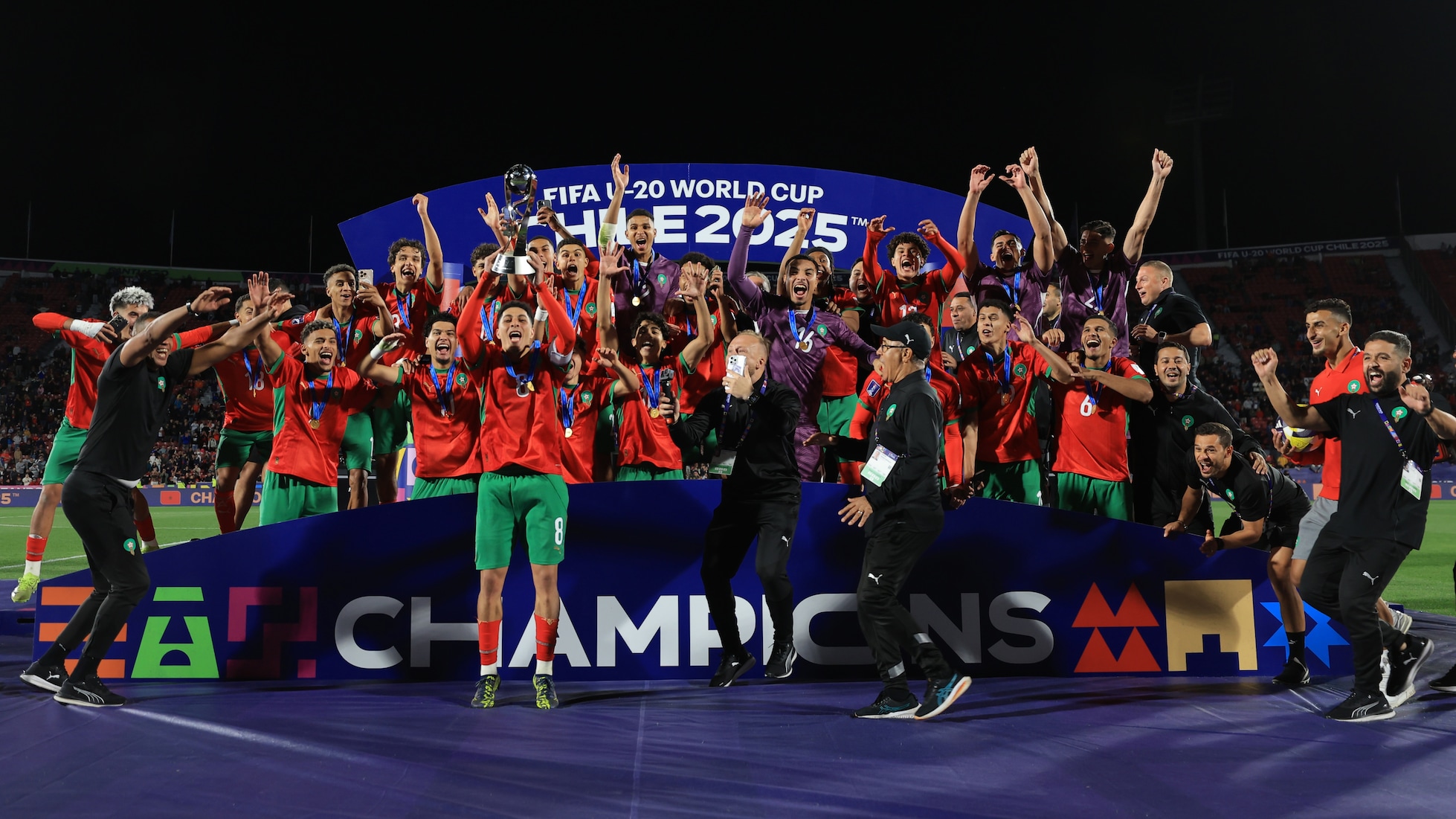 Pokalverleihung | FIFA U-20-Weltmeisterschaft Chile 2025™