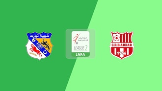 JSM Tiaret x CRB Adrar