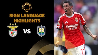 SL Benfica - Auckland City | Groupe C | Coupe du Monde des Clubs de la FIFA 2025™ | Résumé vidéo (Langue des signes)