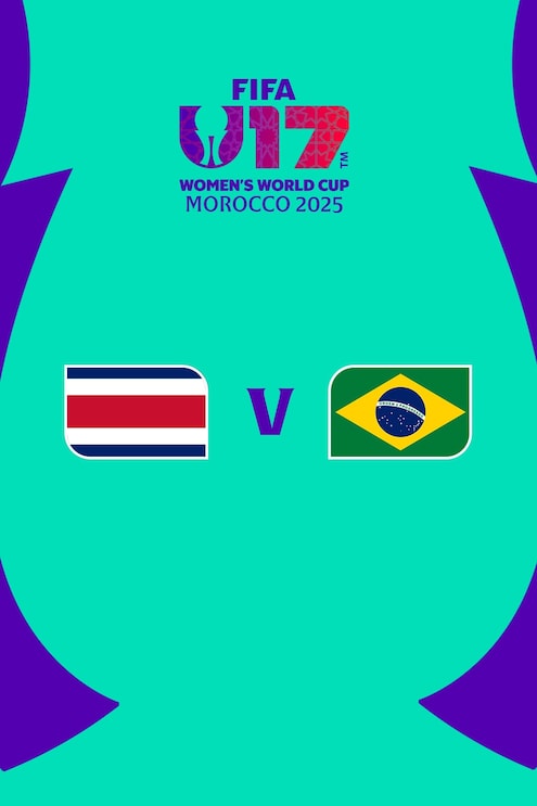 Costa Rica x Brasil | Grupo A | Copa do Mundo Feminina Sub-17 da FIFA Marrocos 2025™ | Jogo completo
