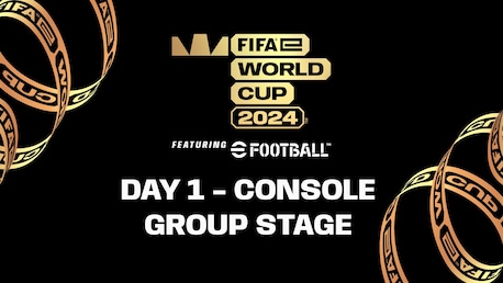 Día 1 | Fase de Grupos | FIFAe World Cup 2024™ featuring eFootball™ - Console | Partido Completo