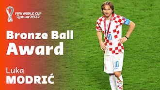 Luka Modrić | Bronze Ball Award | FIFA World Cup Qatar 2022™