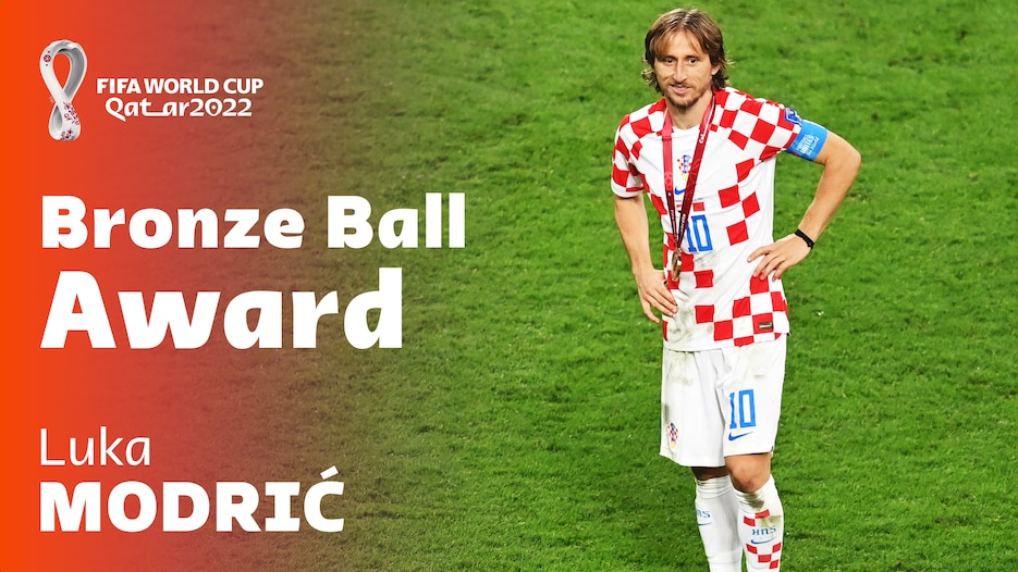 Luka Modrić | Bronze Ball Award | Coppa del Mondo FIFA Qatar 2022