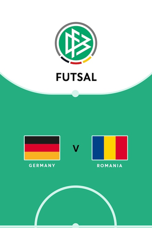 Germany - Romania | UEFA Futsal Euro 2026 Latvia & Lithuania Qualifiers | Match completo
