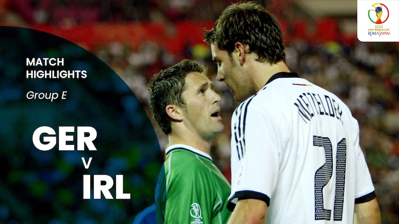 Germany v Republic of Ireland Group E 2002 FIFA World Cup Korea