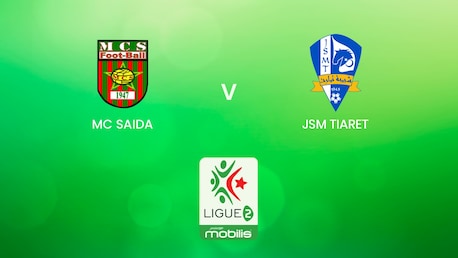 MC Saida v JSM Tiaret | Ligue 2 2024/25 | Algeria | Full Match Replay