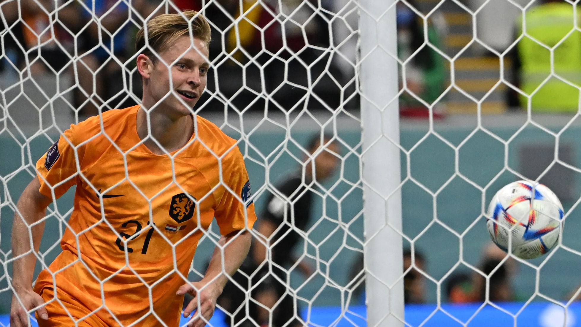 Frenkie De Jong Goal 49' | Netherlands v Qatar | FIFA World Cup Qatar 2022™