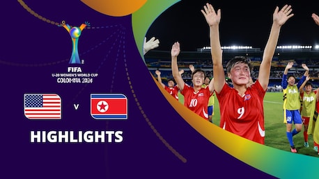 USA - Korea DVR | Halbfinale | FIFA U-20-Frauen-Weltmeisterschaft Kolumbien 2024™ | Highlights