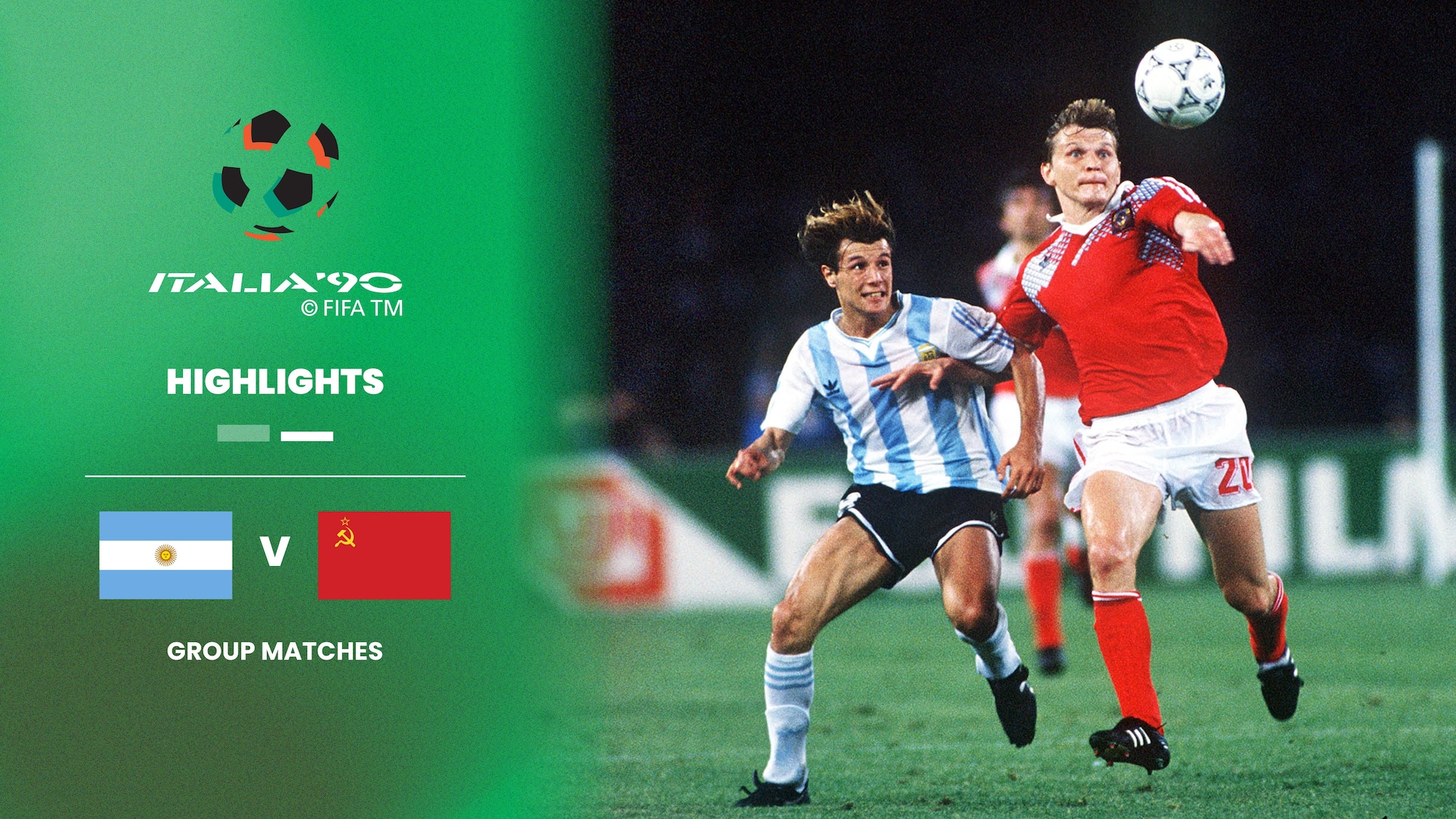 Argentine - Union Soviétique | Groupe B | Coupe du Monde de la FIFA, Italie 1990™ | Résumé vidéo