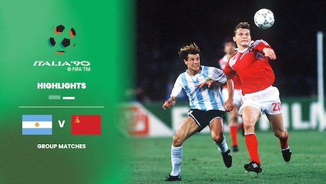 Argentina x União Soviética | Grupo B | Copa do Mundo da FIFA Itália 1990 | Melhores momentos