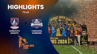 Karnavati Knights - Vadodara Warriors | Finale | Gujarat Super League | Highlights