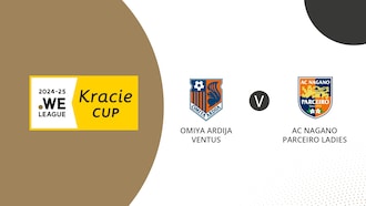 Omiya Ardija Ventus v AC Nagano Parceiro Ladies | Group A | WE League Kracie Cup | Full Match Replay