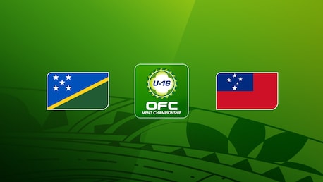 Solomon Islands vs Samoa | Fase de grupos | Campeonato Masculino Sub-16 de la OFC 2025 | Partido completo