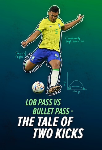Lob vs bullet pass - the tale of two kicks | Goal to Goal