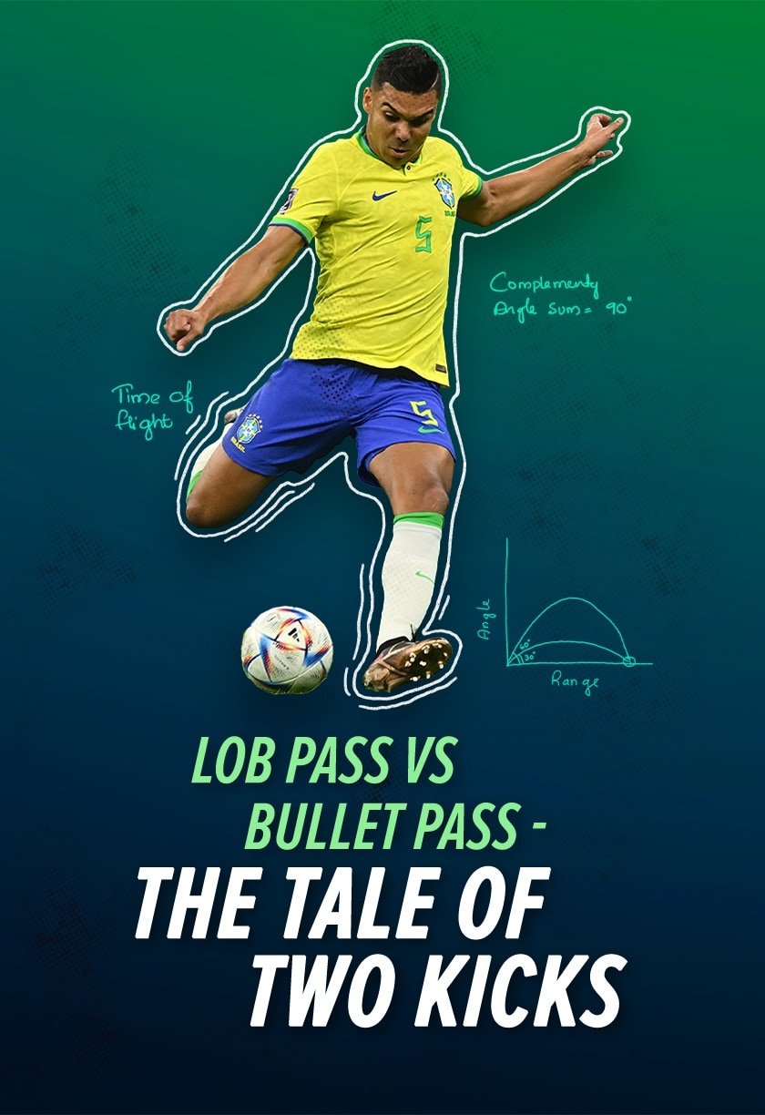 Lob vs bullet pass - the tale of two kicks | Goal to Goal