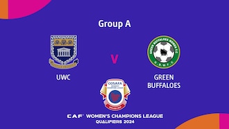 University of Western Cape x Green Buffaloes | Fase de grupos | CAF Women’s Champions League | COSAFA Qualifier 2024 | Jogo completo