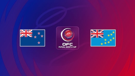 New Zealand vs Tuvalu | Día 2 | Copa Masculina de Futsal OFC 2025 | Partido completo