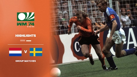 Países Bajos vs Suecia | Grupo 3 | Copa Mundial de la FIFA Alemania 1974™ | Highlights