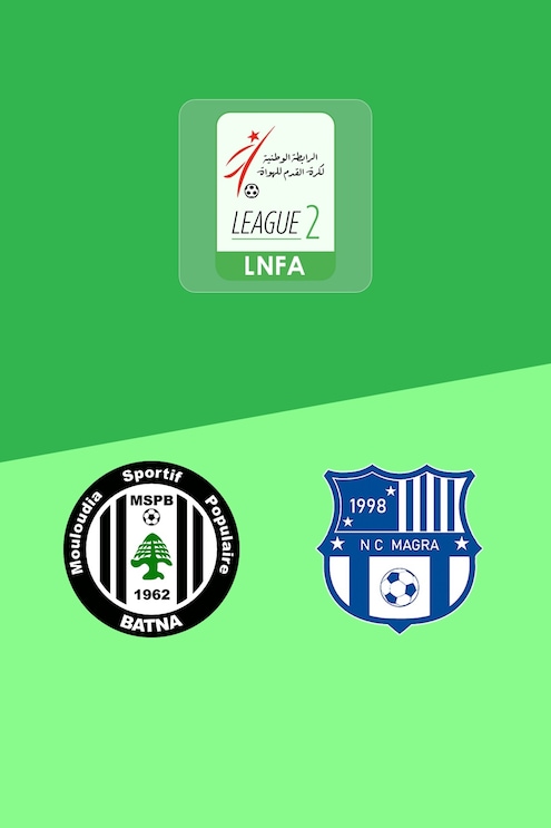 MSP Batna - NC Magra | Ligue 2 2025/26 | Match completo