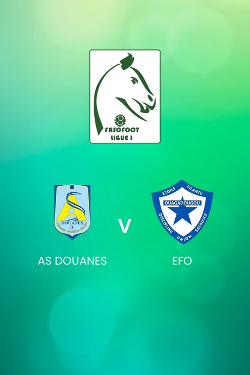 AS Douanes - EFO | Ligue 1 | Burkina Faso | Match completo
