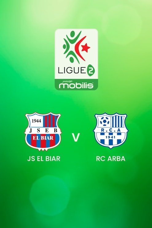 JS El Biar - RC Arba | Ligue 2 2024/2025 | Algerien | Spiel in voller Länge