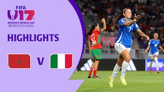 Morocco v Italy | Group A | FIFA U-17 Women's World Cup Morocco 2025™ | Highlights