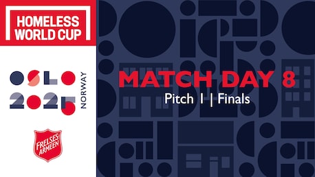 Homeless World Cup Día 8 | Finales | Campo 1 | Repetición