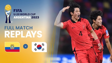 Équateur - République de Corée | Huitièmes de finale | Coupe du Monde U-20 de la FIFA, Argentine 2023™ | Replay