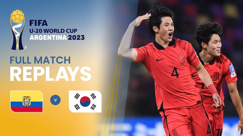 Ecuador - Republik Korea | Achtelfinale | FIFA U-20-Weltmeisterschaft Argentinien 2023™ | Spiel in voller Länge
