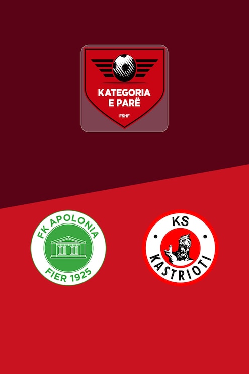 Apolonia Fier - Kastrioti Krujë | Kategoria e Parë 2025/26 | Match completo