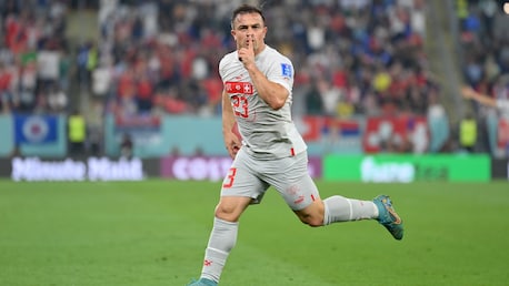 Le but de Xherdan Shaqiri 20' | Serbie - Suisse | Coupe du Monde de la FIFA, Qatar 2022™