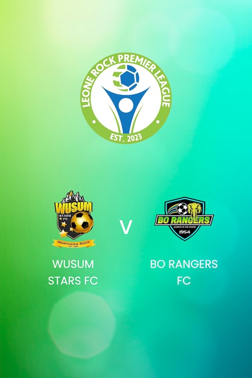 Wusum Stars FC vs Bo Rangers FC | Leone Rock Premier League | Partido completo