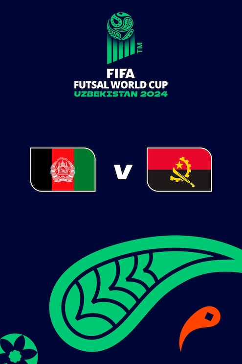 Afganistán vs Angola | Grupo C | Copa Mundial de Futsal de la FIFA Uzbekistán 2024™ | Partido completo