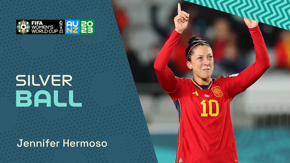 Jennifer Hermoso | Ballon d'argent | Coupe du Monde Féminine de la FIFA, Australie & Nouvelle-Zélande 2023™