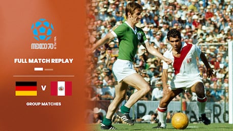 Bundesrepublik Deutschland - Peru | Gruppe 4 | FIFA Fussball-Weltmeisterschaft Mexiko 1970™ | Spiel in voller Länge