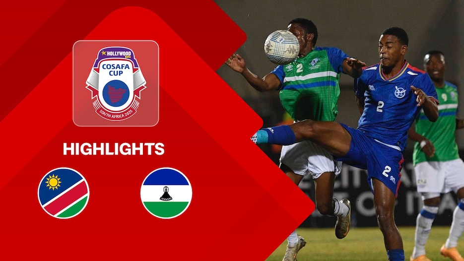 Namibia v Lesotho | Group Stage | HOLLYWOODBETS COSAFA Cup 2025 | Highlights