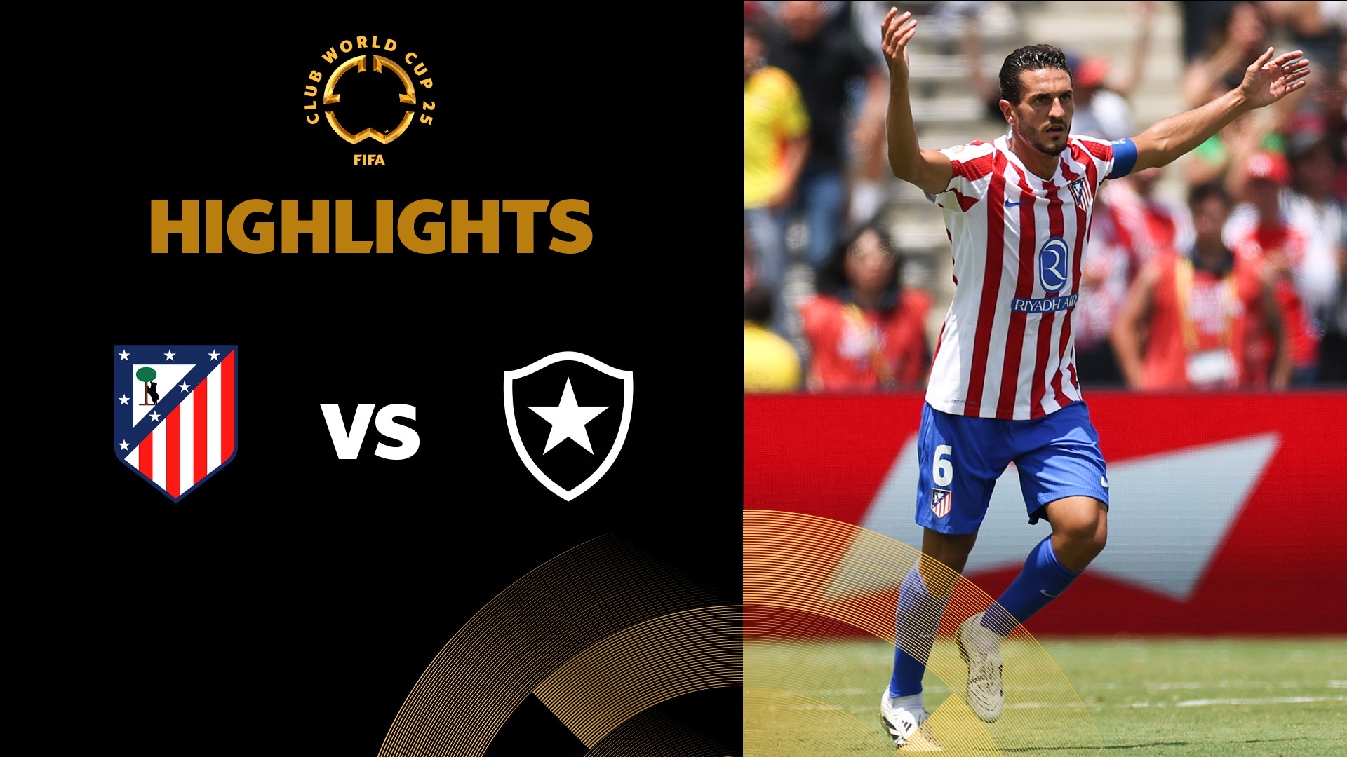 Atlético de Madrid vs Botafogo | Grupo B | Mundial de Clubes FIFA 2025™ | Highlights