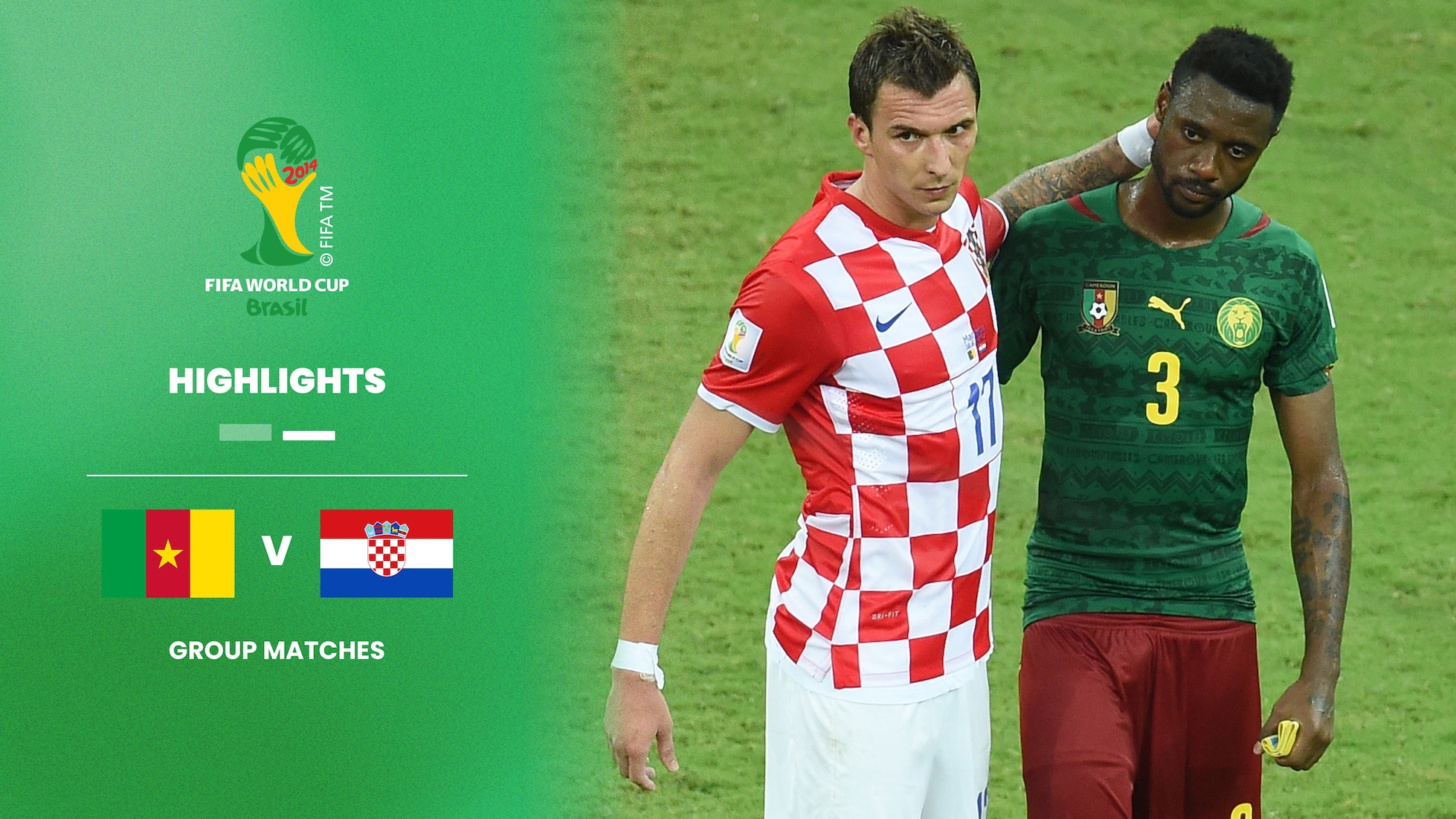 Camerún vs Croacia | Grupo A | Copa Mundial de la FIFA Brasil 2014™ | Highlights