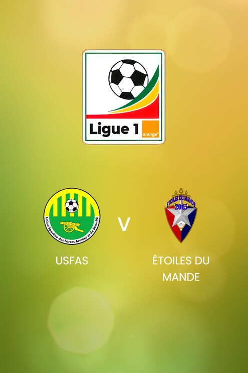 USFAS - Étoiles Du Mande | Ligue 1 Pro Orange 2024/25 | Mali | Match completo