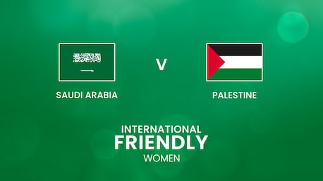 Saudiarabien - Palästina | Frauen-Freundschaftsspiel International | Spiel in voller Länge