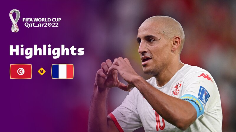 Tunisia V France Group D Fifa World Cup Qatar 2022™ Highlights